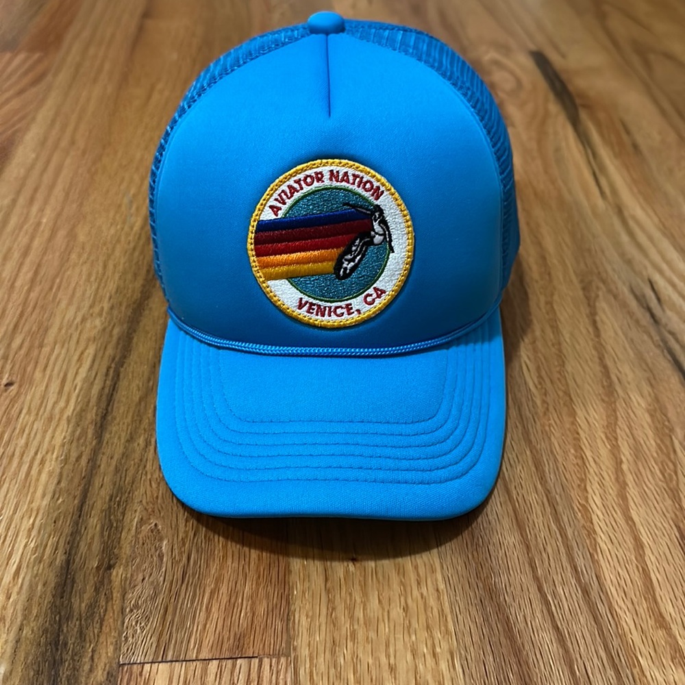 Blue aviator nation hat brand new